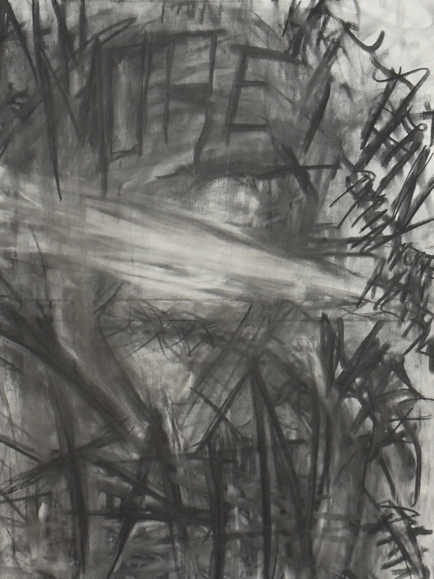 PAIN – Surreal Dark Expressionist Graphite Painting by TSUMETAI